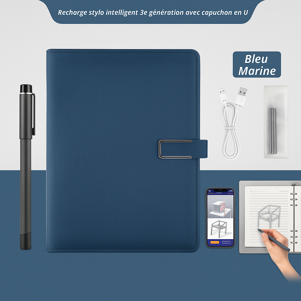 Bloc-Notes Intelligent Notexis™ : L'Authenticité du Crayon, la Puissance du Digital.