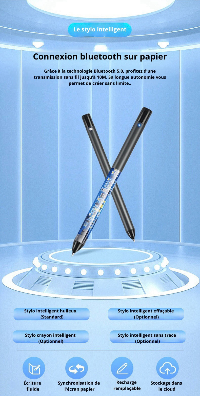 Bloc-Notes Intelligent Notexis™ : L'Authenticité du Crayon, la Puissance du Digital.