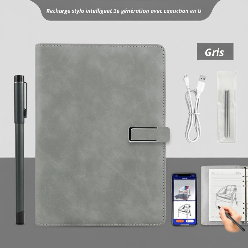 Bloc-Notes Intelligent Notexis™ : L'Authenticité du Crayon, la Puissance du Digital.