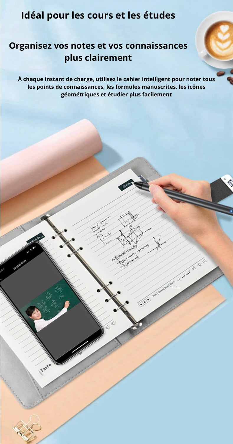 Bloc-Notes Intelligent Notexis™ : L'Authenticité du Crayon, la Puissance du Digital.