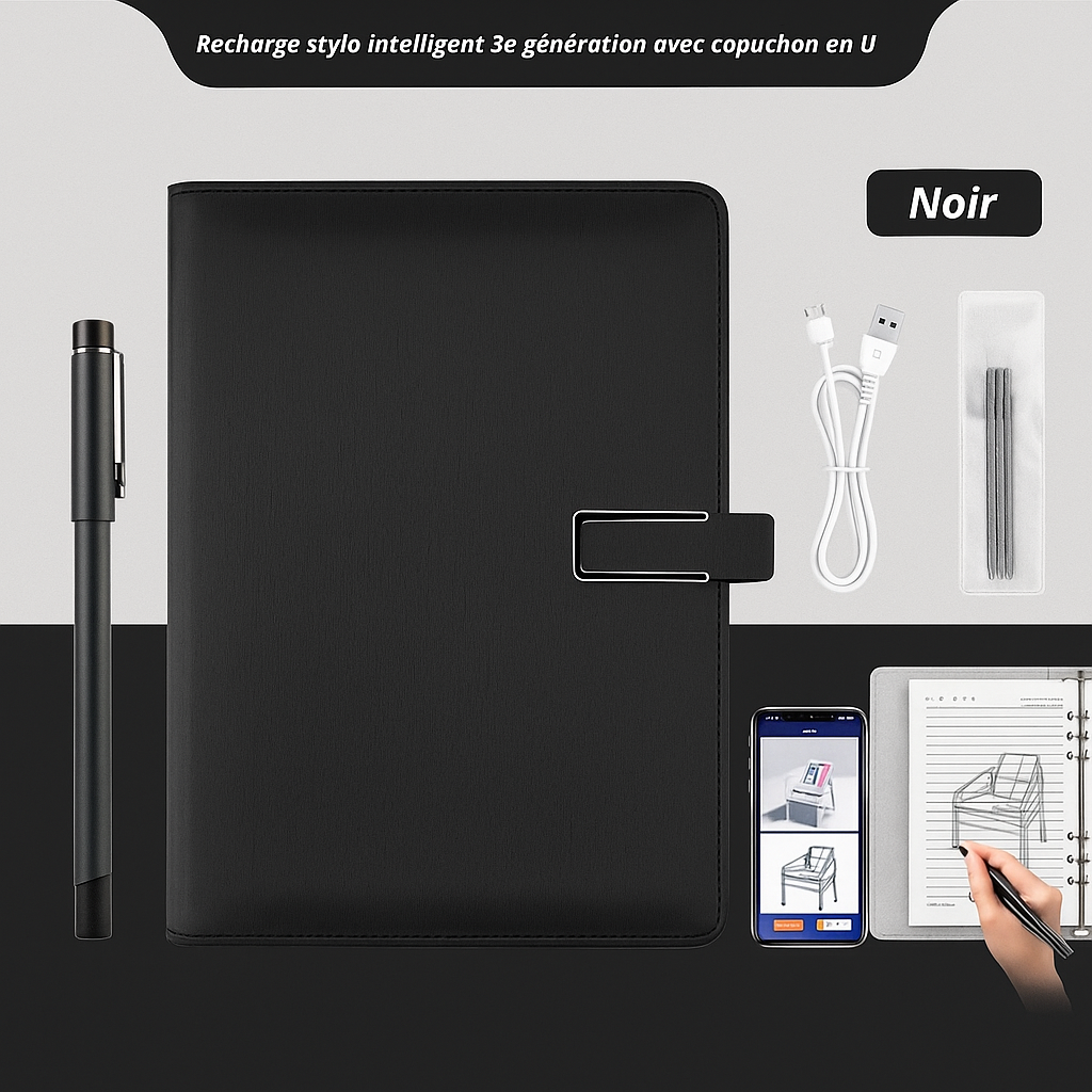 Bloc-Notes Intelligent Notexis™ : L'Authenticité du Crayon, la Puissance du Digital.